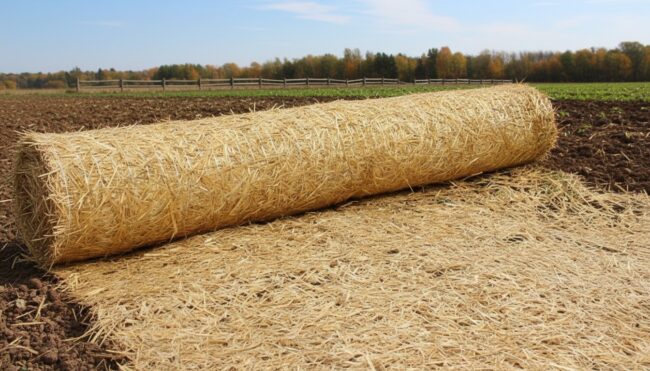 Eg 1s Natural Net Straw Blanket Image 2