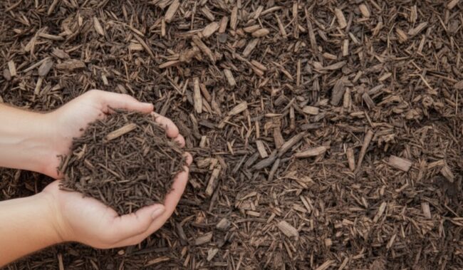 Second Nature Wood Fiber Blend Mulch Image 2